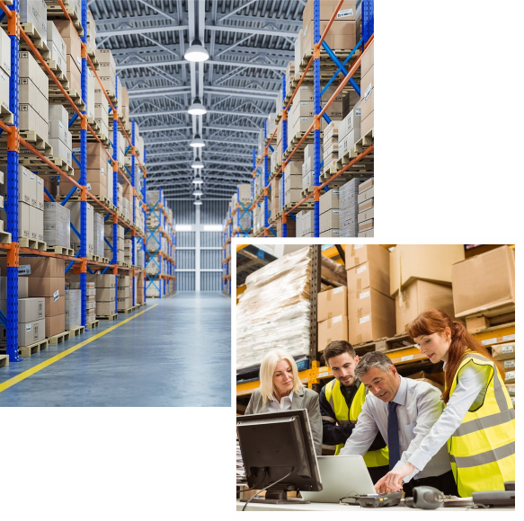 CPL warehouse team checking shipments